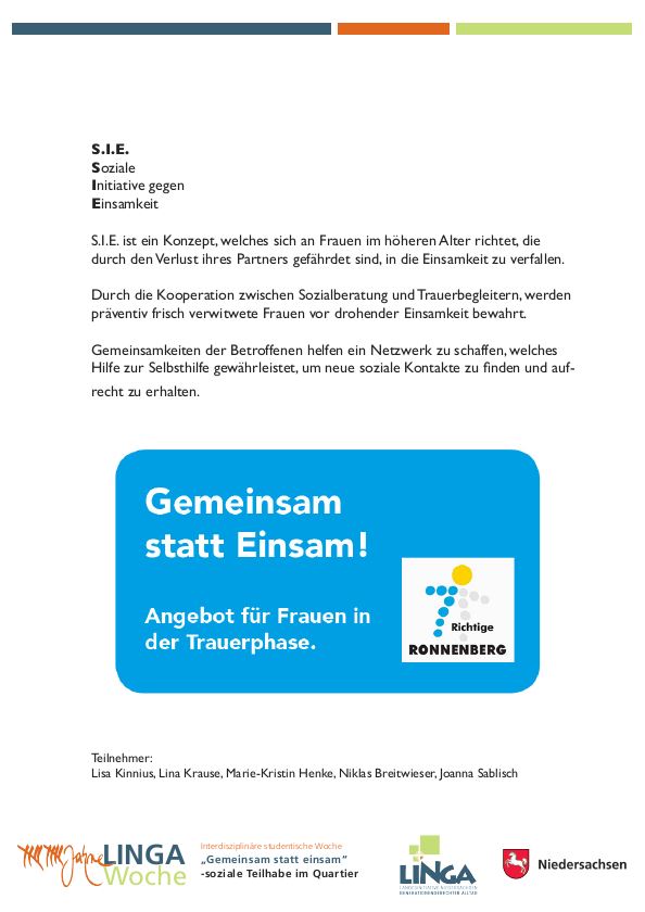 Das Ganze ist mehr als die Summe seiner Teile Abschluss der 10. LINGA